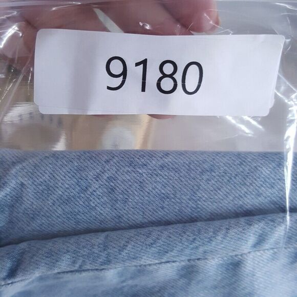 MADEWELL Mens Shorts Size 31 Blue Jean Medium Wash Denim 8" - Picture 8 of 8